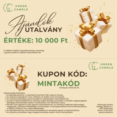 Ajándékutalvány 10 000 Ft
