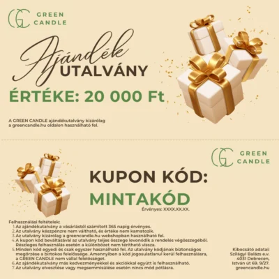 Ajándékutalvány 20 000 Ft