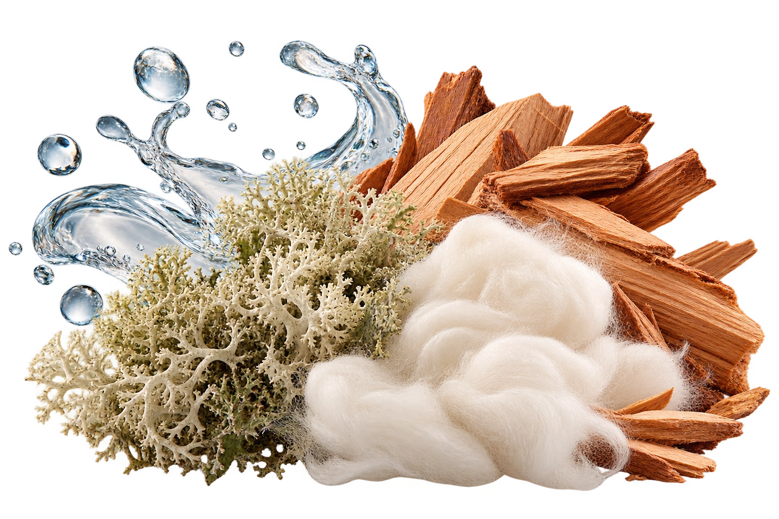 Calone · Tölgymoha · Cédrusfa · Pézsma