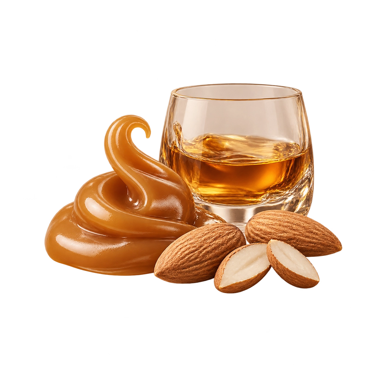 Karamell · Whisky · Mandula